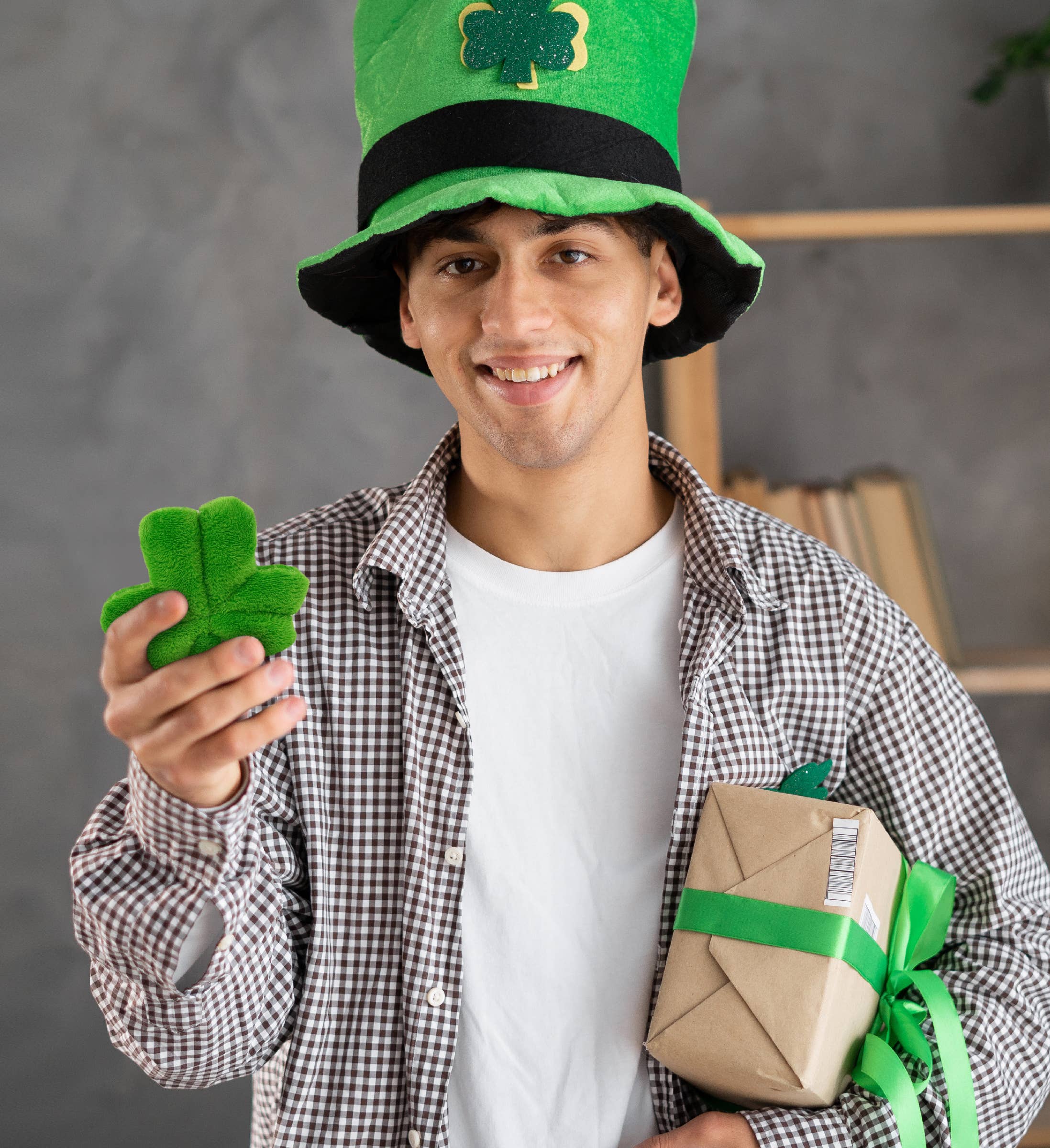 Cota Global - Wholesale Stuffed/Plush Toy - Kids & Baby - Plush - Small Shamrock4