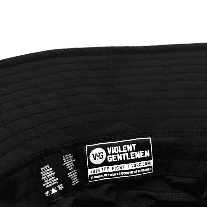 Black Lemmy Wide Brim Bucket Hat for wholesale on Faire1