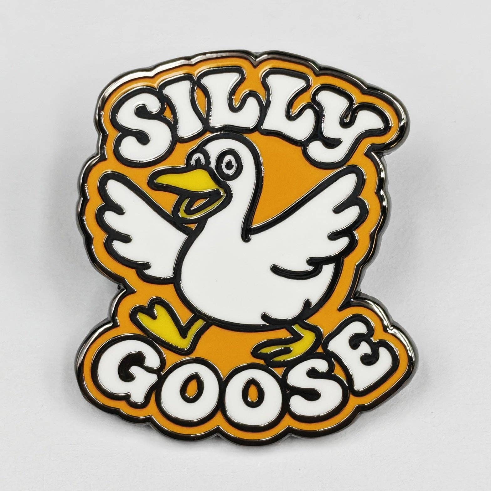 Shady Front - Wholesale Lapel Pin/Button - Silly Goose Enamel Pin0