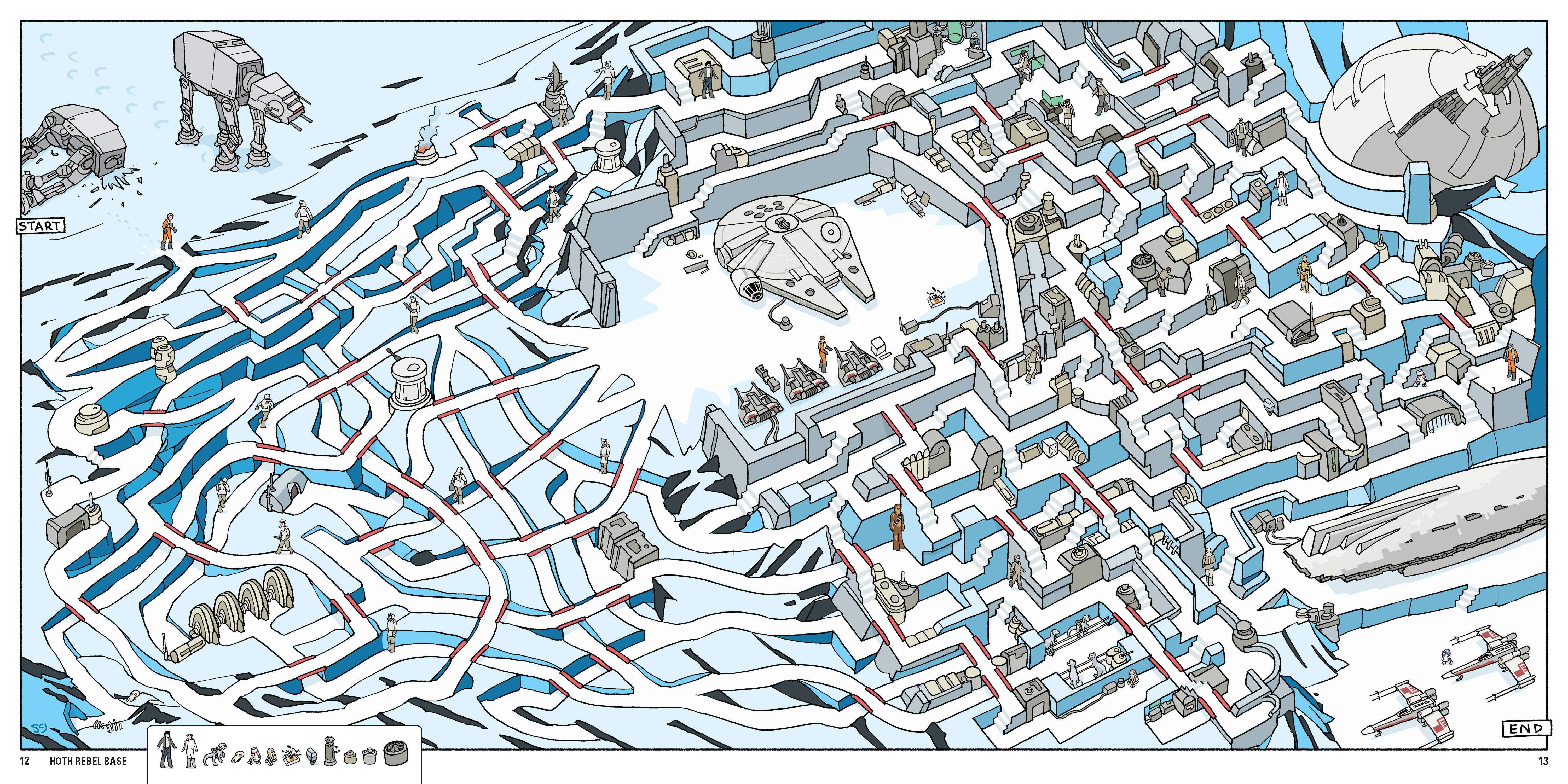 Chronicle Books - Wholesale Preschool Book (3-5) - Star Wars Mazes4