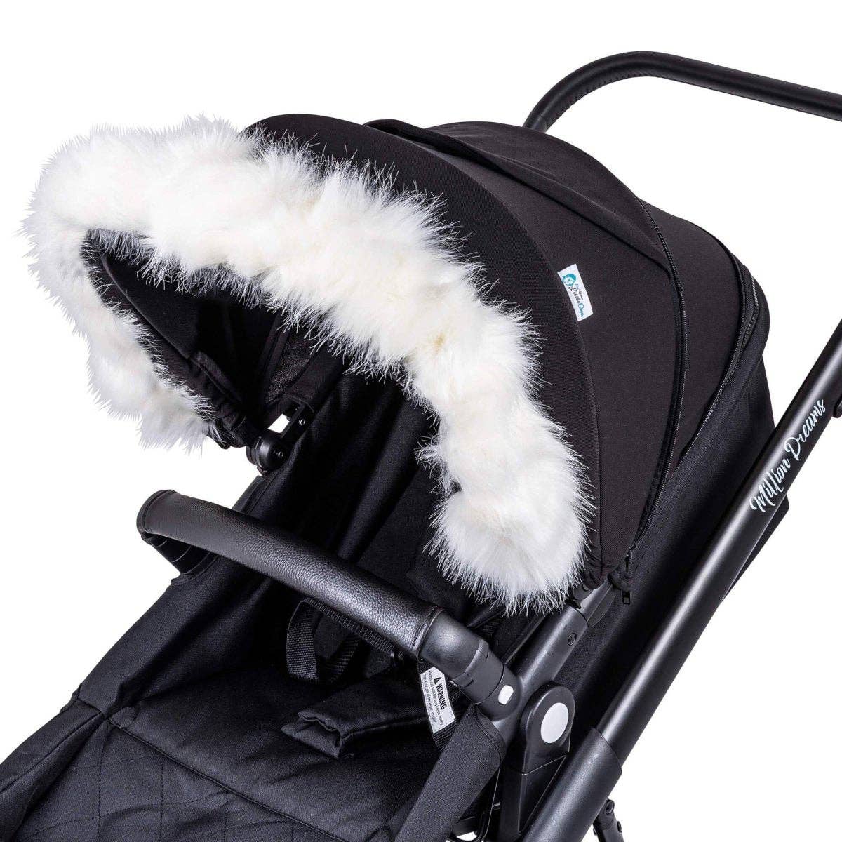 For Your Little One - Wholesale Stroller Cover/Accessory - Baby - Pram Fur Hood Trim Attachment for Pushchair Compatible with Joie10