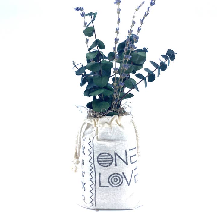 Sunsum Intentional Living - Wholesale Dried/Pressed Flowers - Sack of Flowers, One Love, Organic, Dried Flower Bouquet