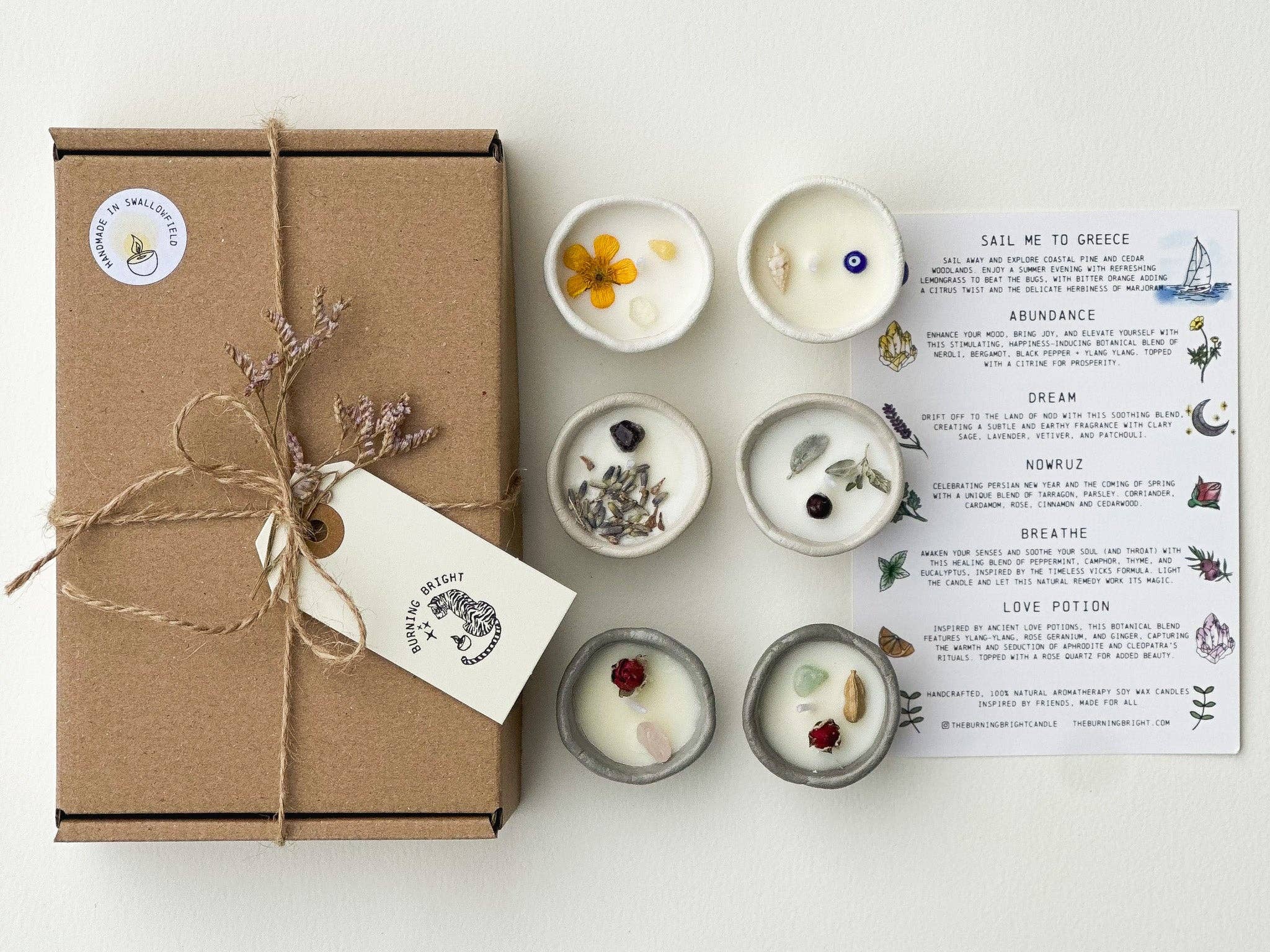 Burning Bright – wholesale Tea light candles – Core Selection Box0