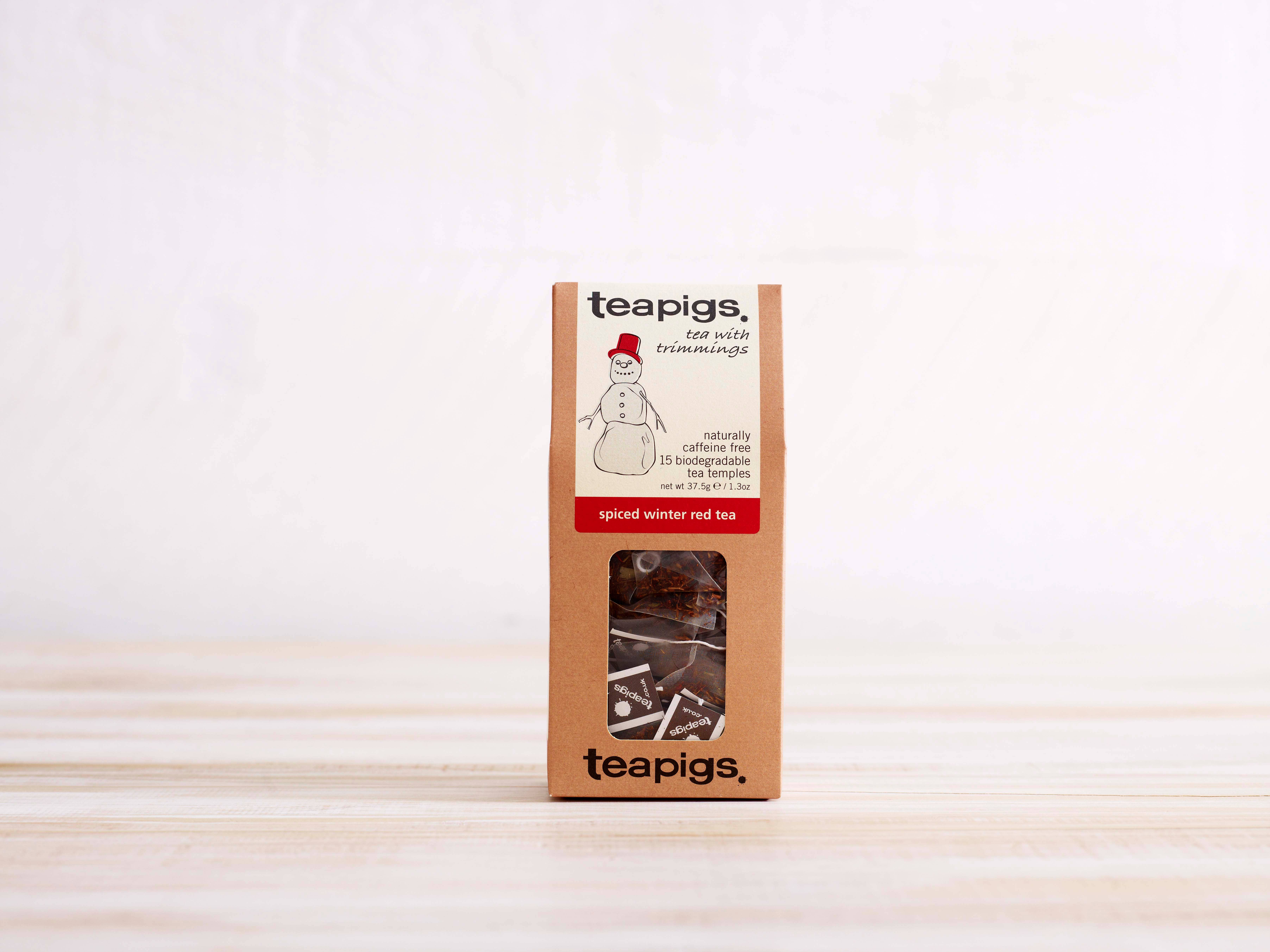 teapigs - Wholesale Tea Bags - Spiced Winter Red Tea - 15 Temples
