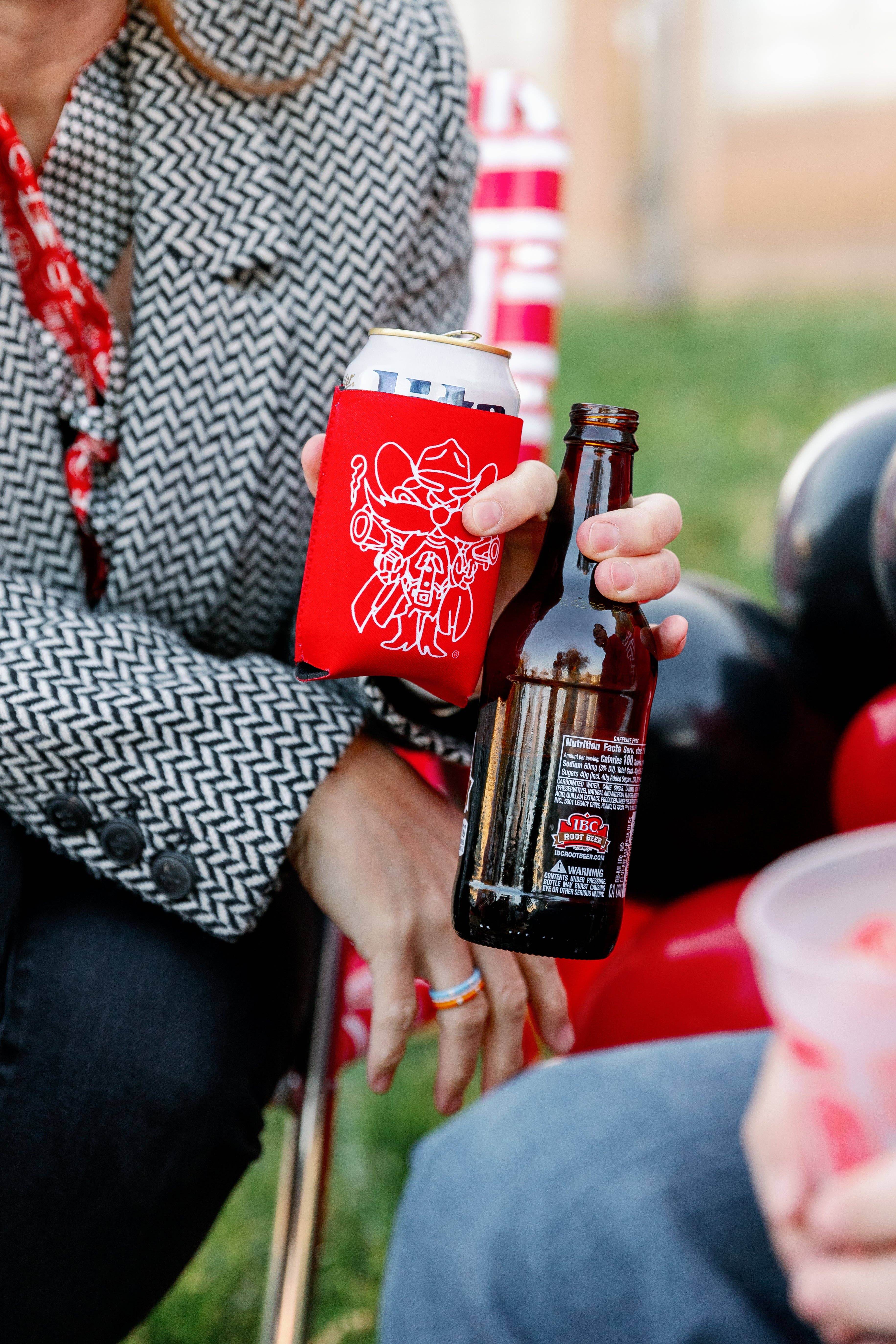 Victory Lap – wholesale Drinkkramare – Texas Tech Koozie - Röd3