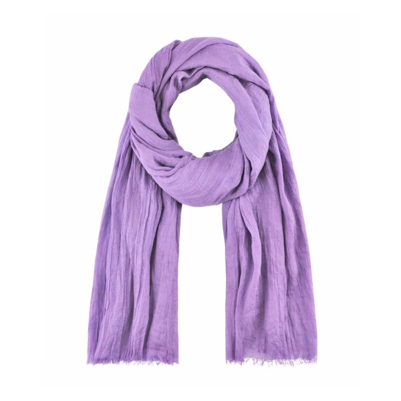 LINETA - Wholesale Scarf - Unisex - UNI-3 Solid viscose scarf14