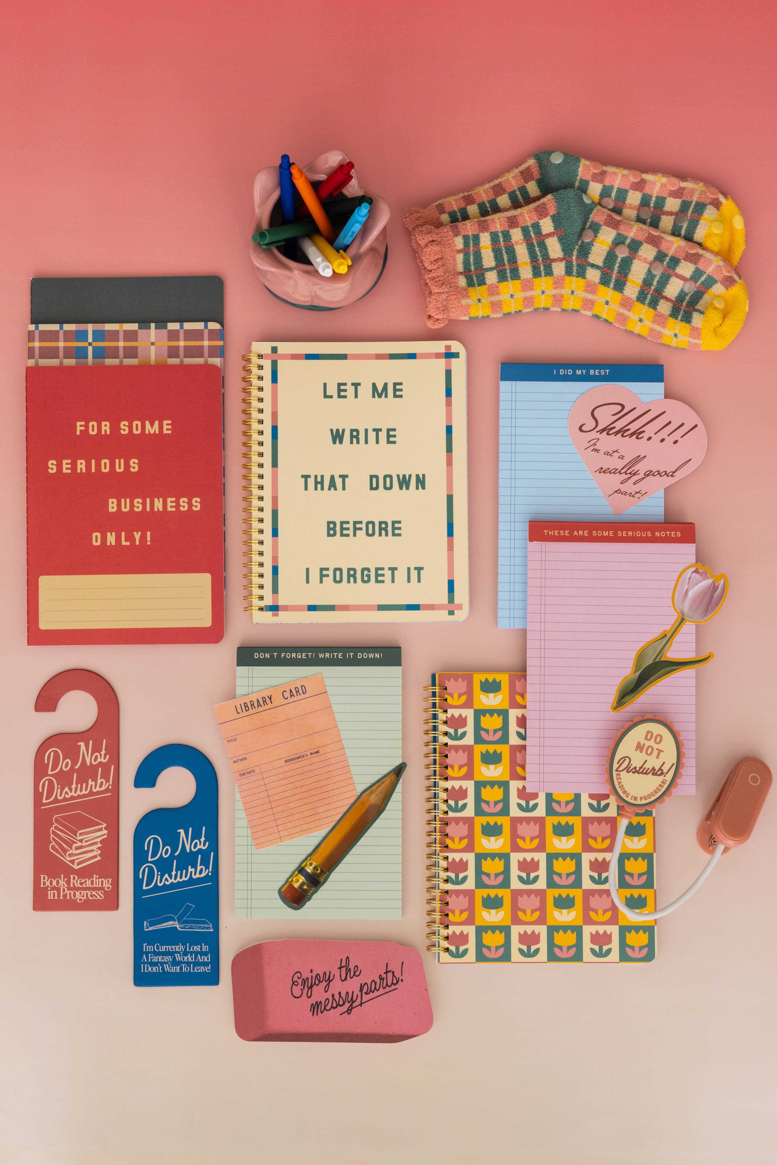 Ban.do - Wholesale Notepad - Mini Legal Pad Set, Serious Notes2