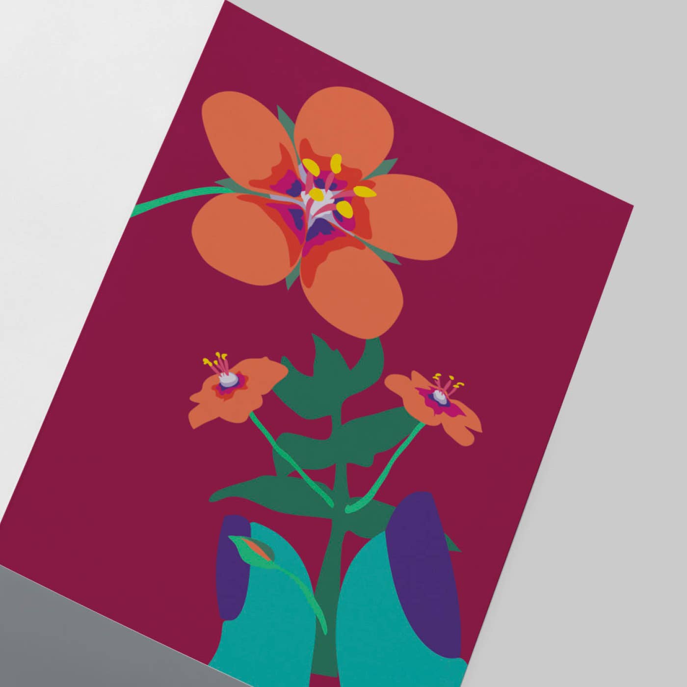 Pawpear - Wholesale Everyday Greeting Card - Pimpernel Greeting Card1