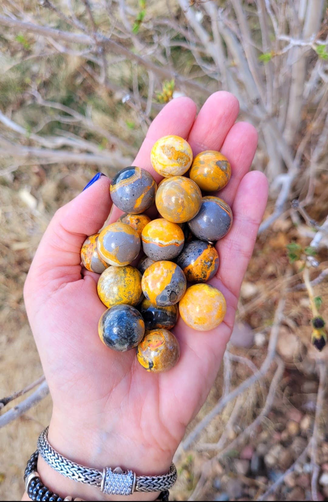 ZARDENIA - Wholesale Spirituele steen/kristal - Hommel Jasper Spheres2