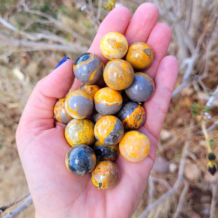 ZARDENIA - Wholesale Spiritual Stone/Crystal - Bumblebee Jasper Spheres2
