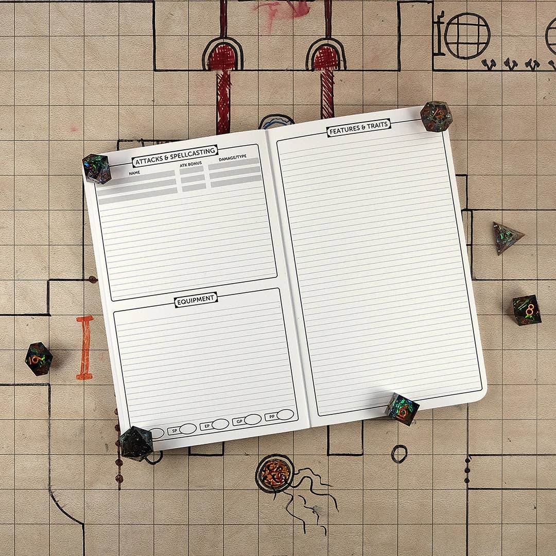 The Raven and the Goose - Wholesale Notebook - Druid Notebook - Large (D&D 5E)3