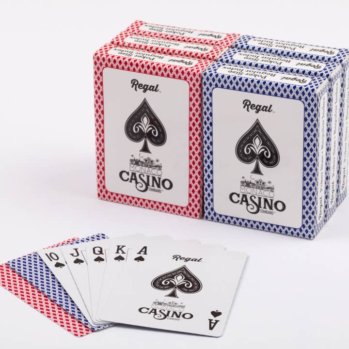 Regal Games - Wholesale Playing Cards - Casino Standard Playing Cards PDQ of 12