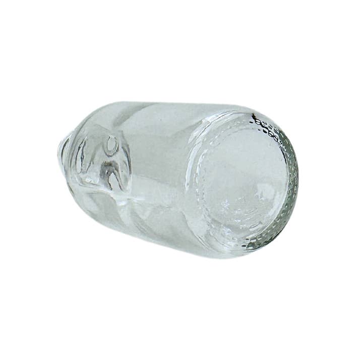 The Bottle Shoppe – wholesale Essential oil holder – 2 oz. (60 ML) Clear Boston Round Glass Bottle with Cork top4