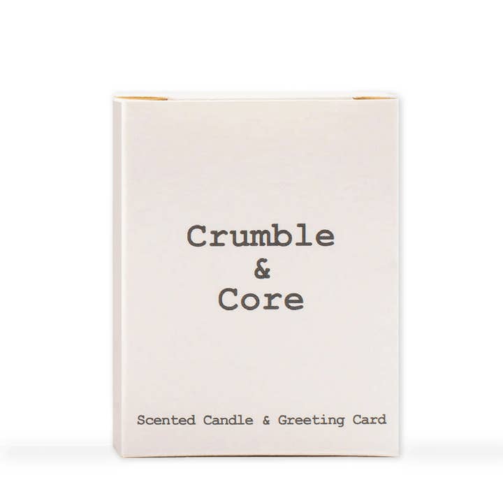 White Welsh Happy Birthday Boxed Scented Candle Card Set in a Box for wholesale on Faire2