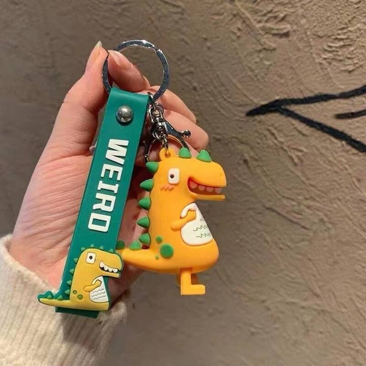 UZ Wholesale Store - Wholesale Keychain – Women's - Creative Dinosaur Keychain Bag Charm - Trendy and Cute6