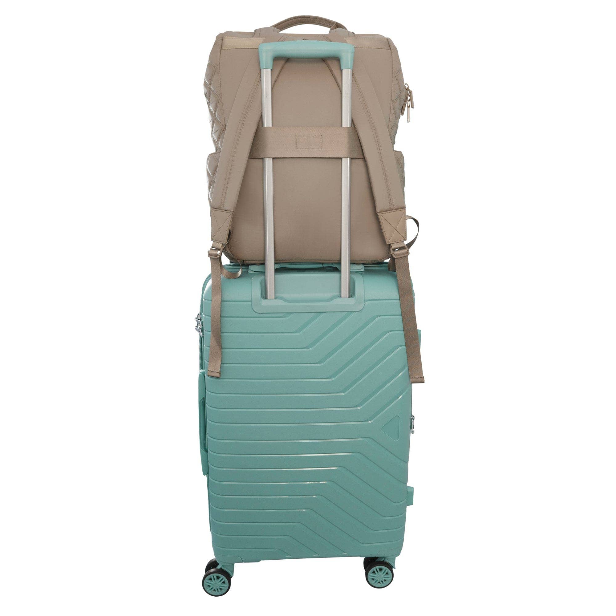 Magid - Wholesale Backpack - Women's - Joan & David Diamond Quilted Puffer Nylon Square Laptop Backpack29