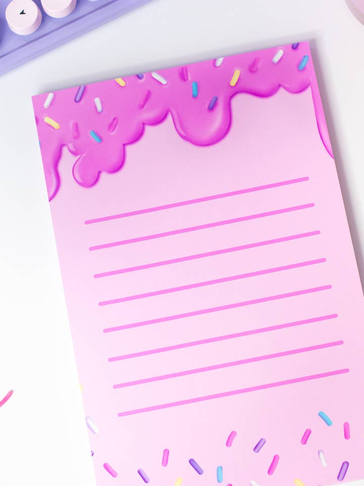 Strawberry Cupcake Notepad for wholesale by Kate & Kris