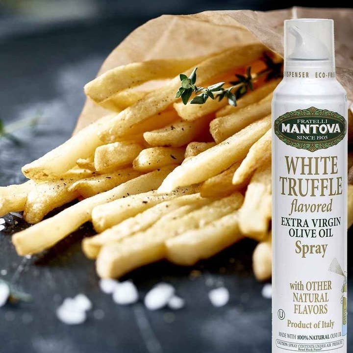 Fine Italian Food - Wholesale Olive Oil - Mantova White Truffle Extra Virgin Olive Oil Spray, 6 oz.