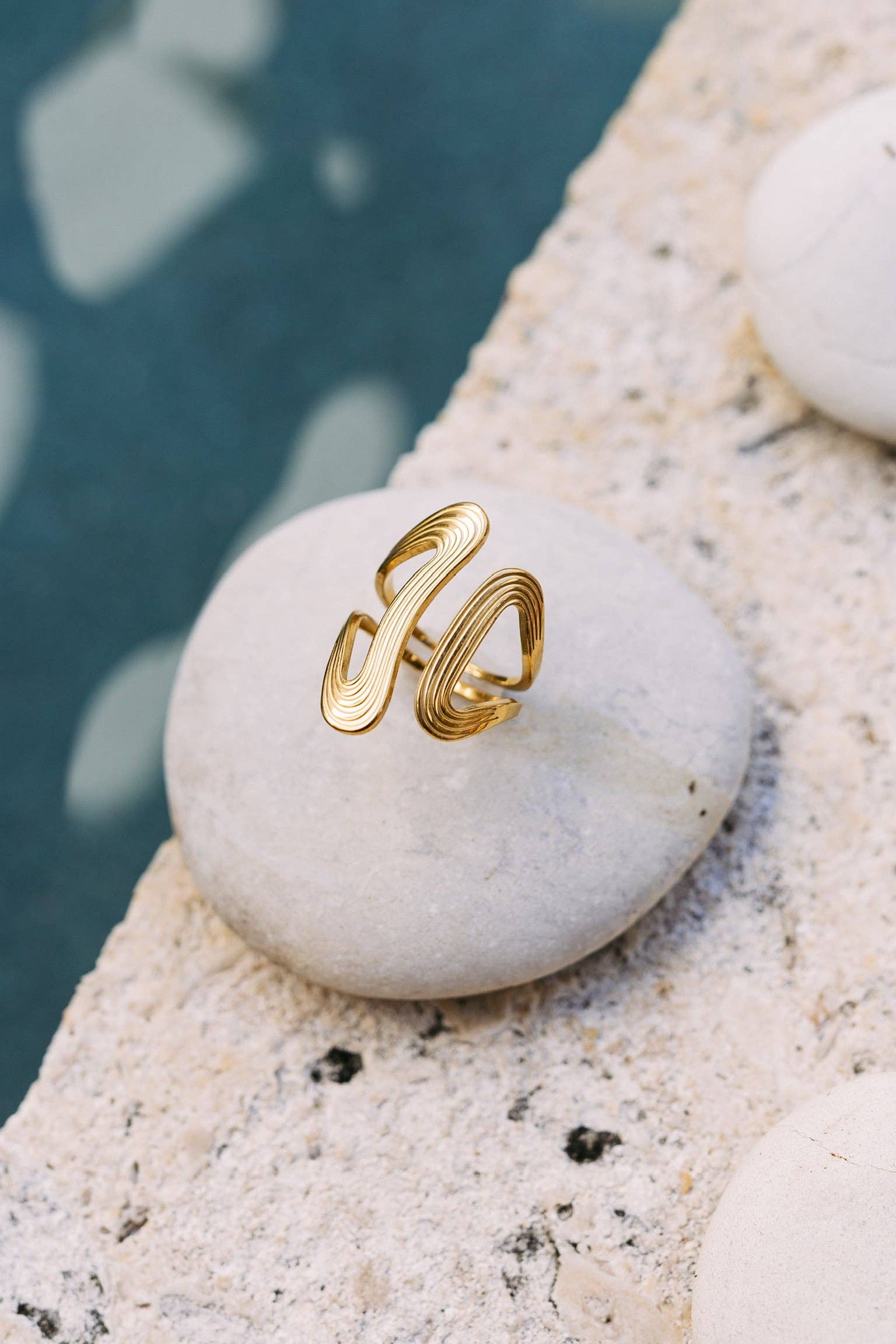 BELJOY - Wholesale Band/Stacked Ring - Rita Adjustable Ring4