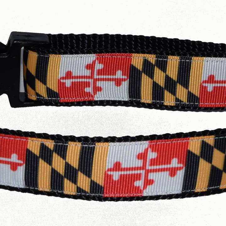 Dog Collar, Maryland Flag for wholesale by Colorful Collars