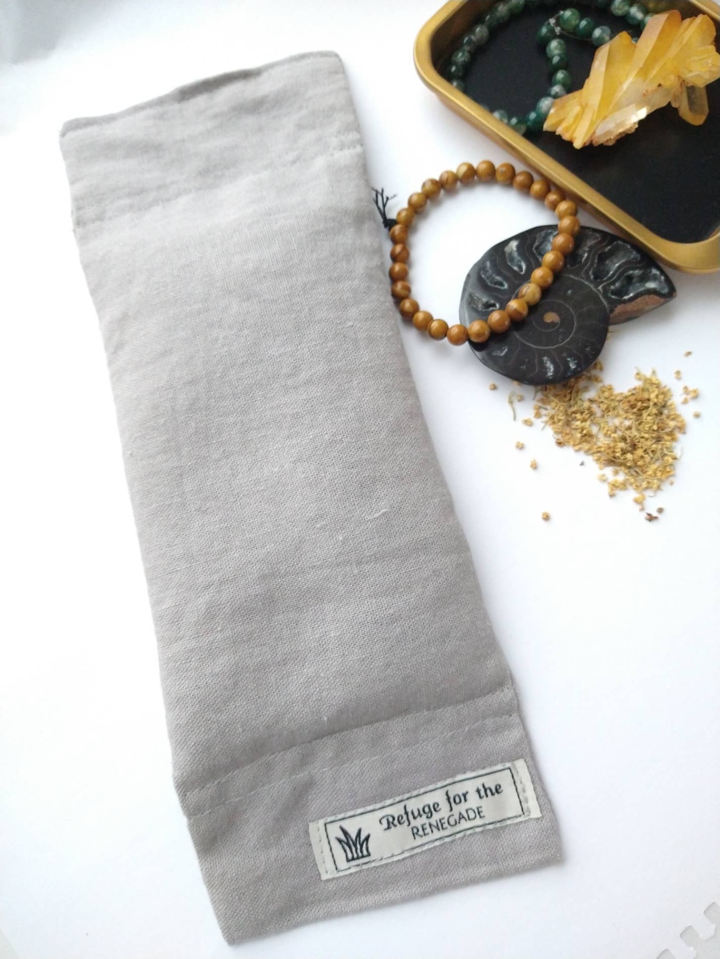 Refuge for the Renegade - Wholesale Spa/Therapy Pillow - Linen Flaxseed Pillows | All Natural and Organic Compress3