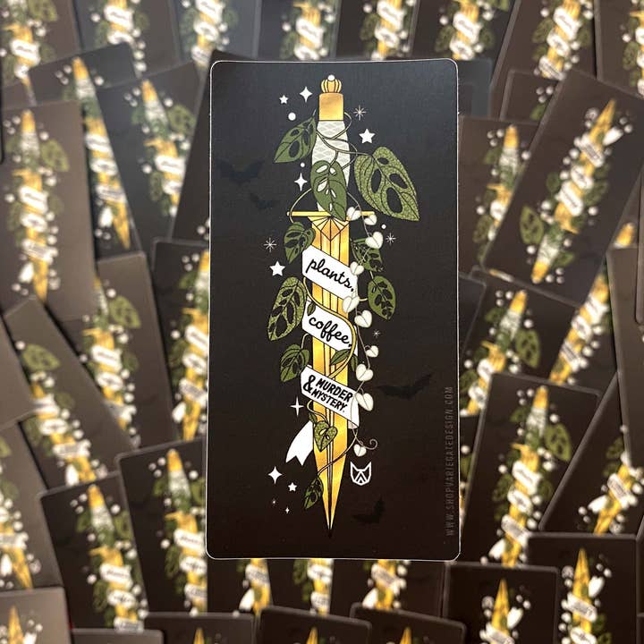 STICKER | Pflanzen, Kaffee, Murder Mystery. für den Großhandel von Variegate Design