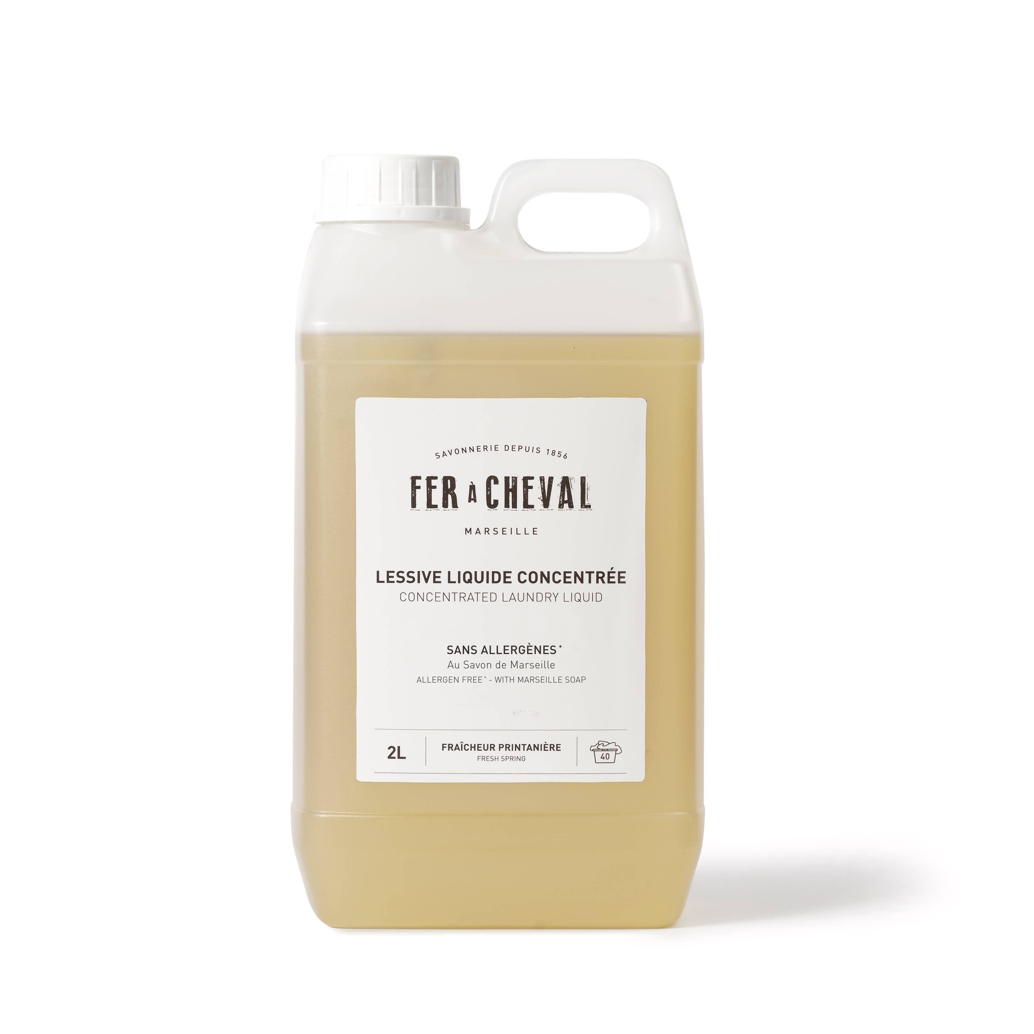 Fer à Cheval - Wholesale Liquid Laundry Detergent - 2L Concentrated Liquid Laundry Detergent0