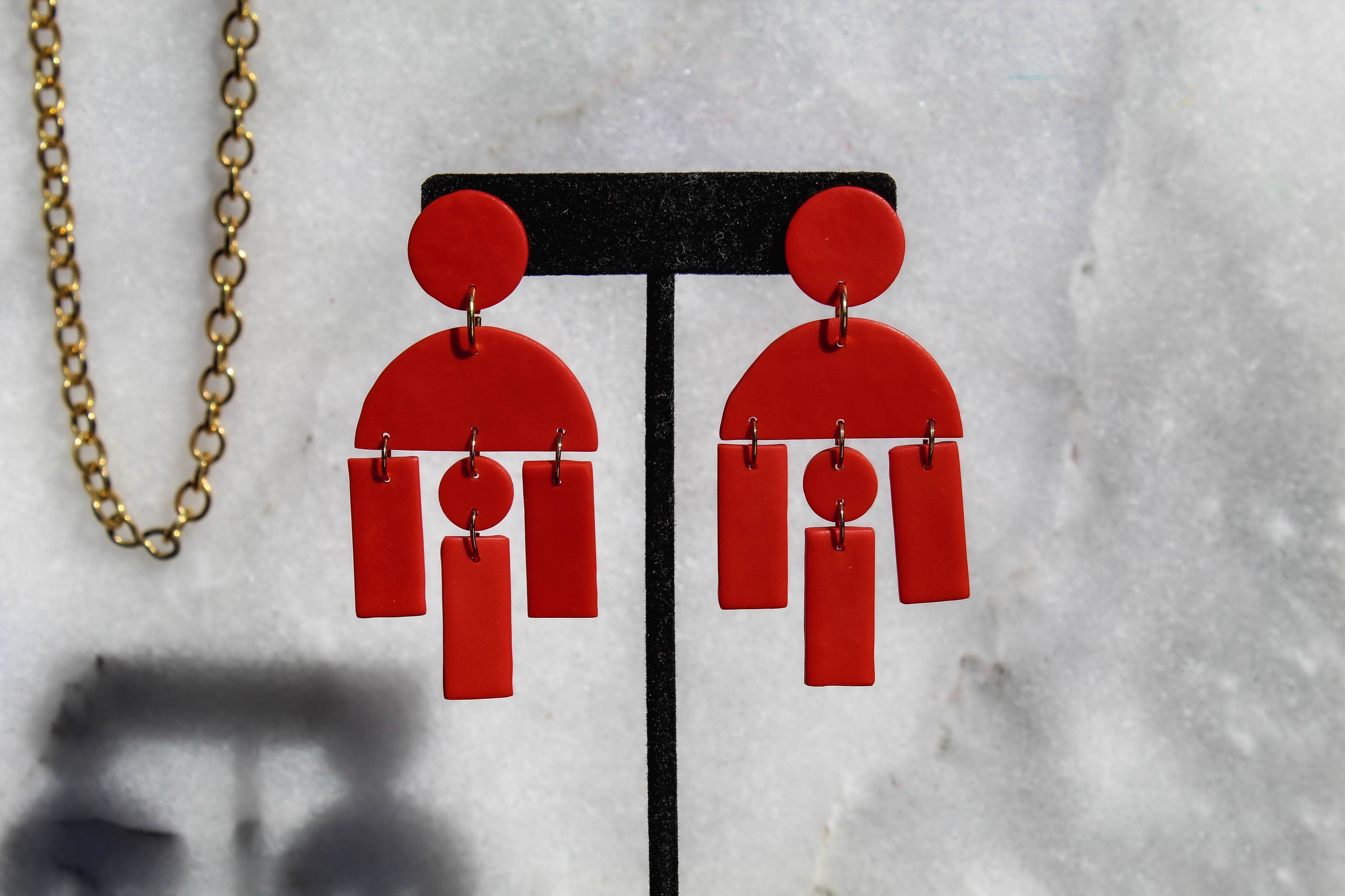 Juniper & Jericho - Venta al por mayor Pendientes colgantes - Colonna Dangles2