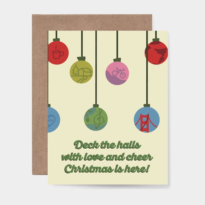 Kläd salarna, julen är här Vykort för wholesale av Bring Aloha