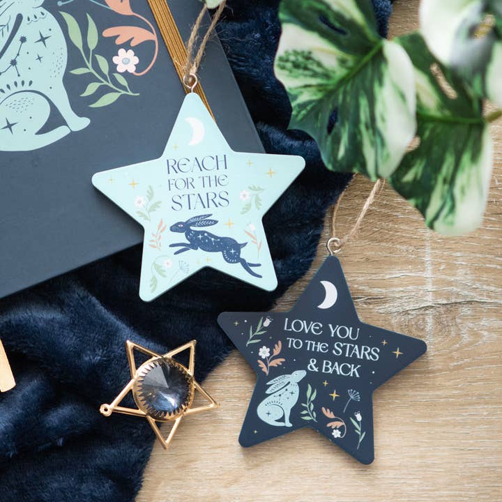 Something Different Wholesale – wholesale Prydnad – Reach for the Stars Hare Hängande Dekoration