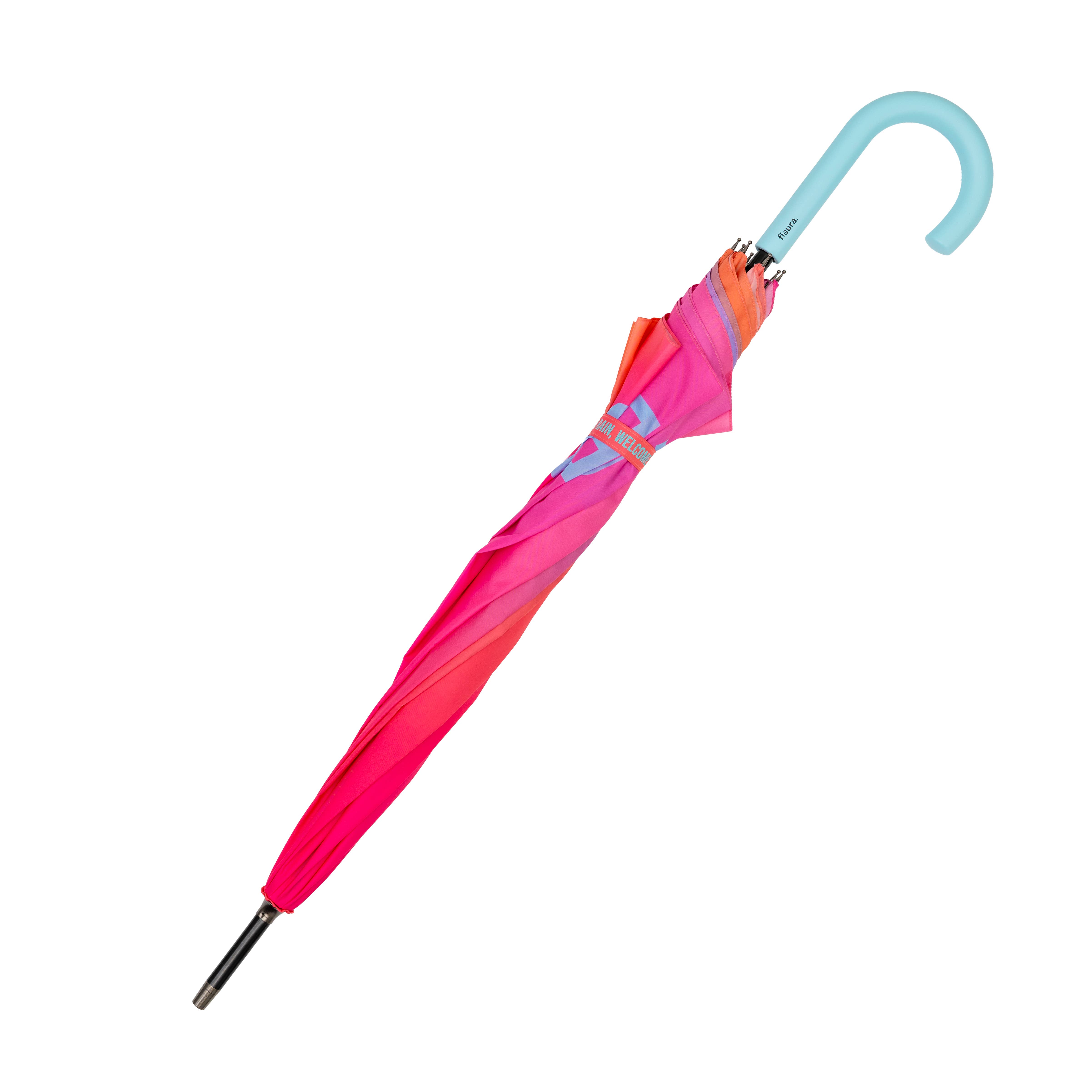 Fisura - Wholesale Umbrella - Unisex - Umbrella "Rain, welcome back" Gradient2