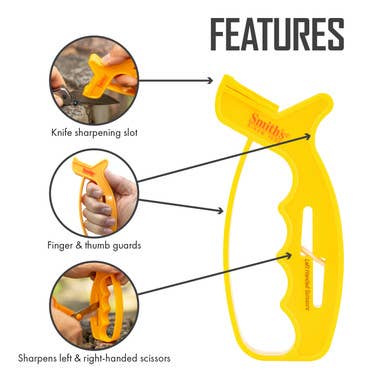 Smiths - Wholesale Knife Sharpener - 10-Second Knife & Scissor Sharpener0