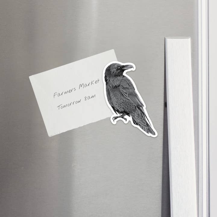 Pen On Paper Co - Wholesale Magnet - Raven Magnet