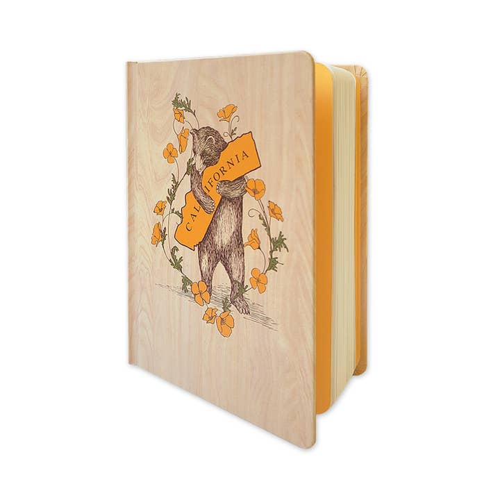 Journal à couverture rigide "California Bear Hug" pour la vente par SF Mercantile