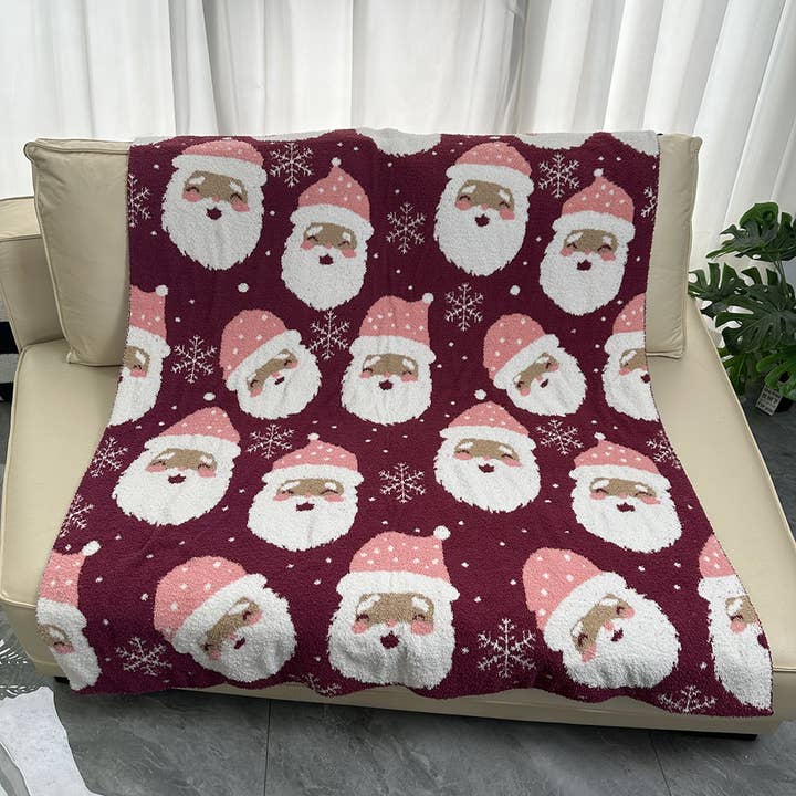 MKS America - Wholesale Throw Blanket - Cozy Christmas Heavy Throw Blanket - 50''X60''15