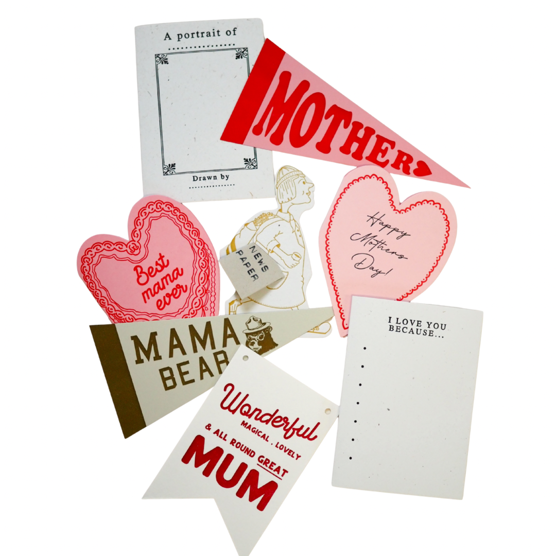 soch and co – wholesale Mother’s Day card – Best mama ever cake heart card1