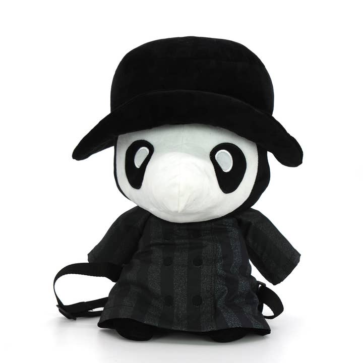 Plague Doctor Stuffed Backpack for wholesale by COMECO INC
