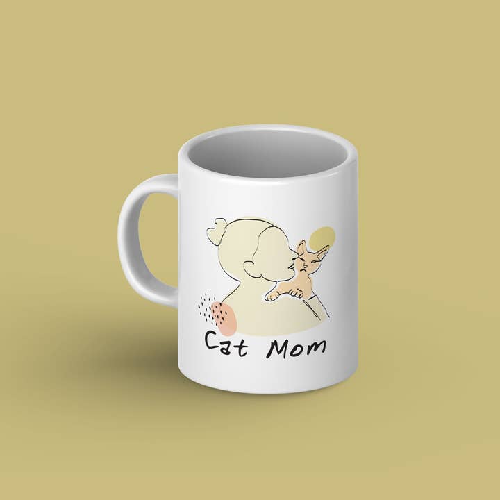 Sam and Zoey - Wholesale Coffee Mug - Cat Mom Mug