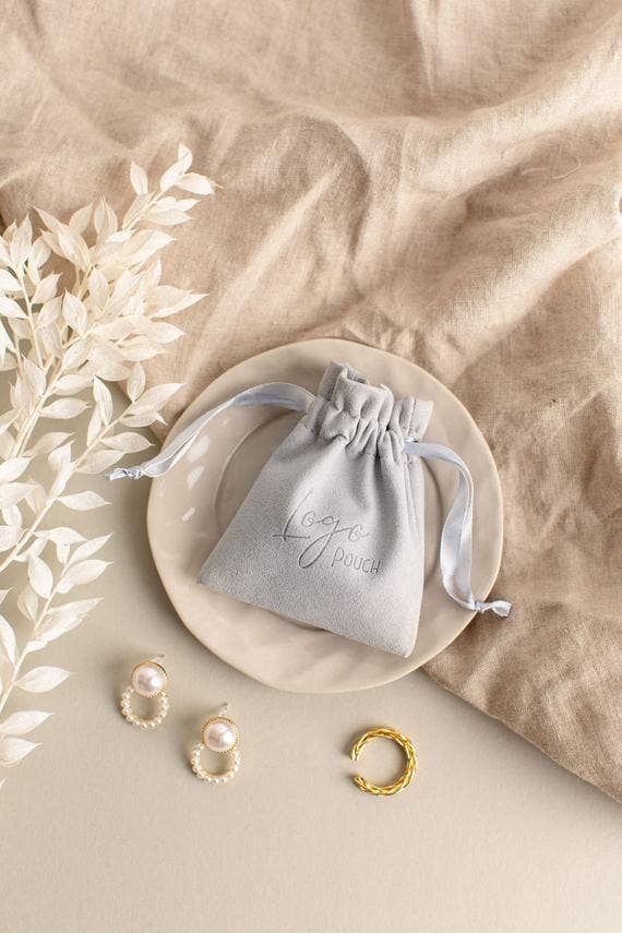 Logo Pouch – wholesale Påse - Dam – SOPHIA 100 st - Skyddande skoppåsar0