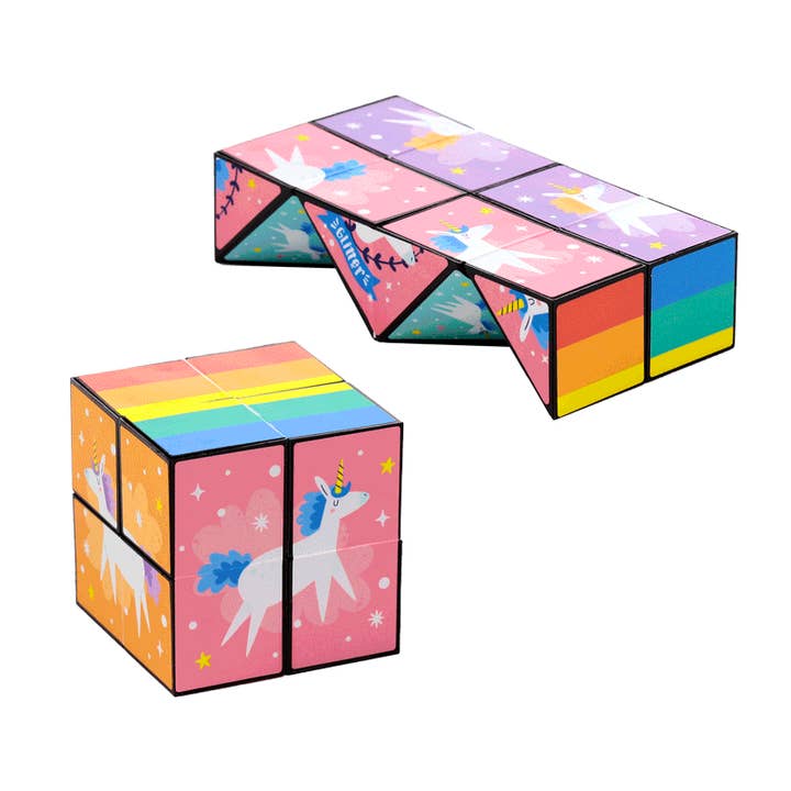 Puckator EU - Wholesale Puzzle - Kids - Unicorn Magic Puzzle Cube Toy2