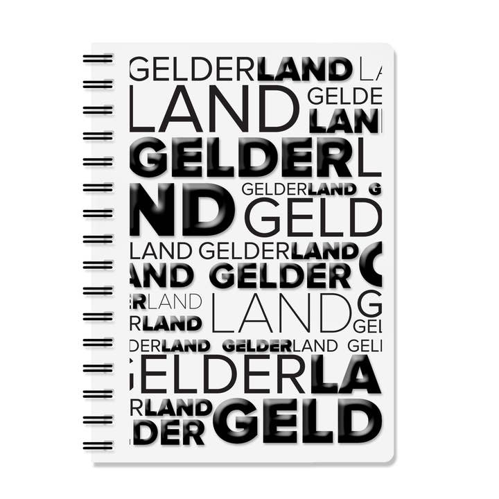 Gelderland Notizbuch für den Großhandel von STEDENKADO