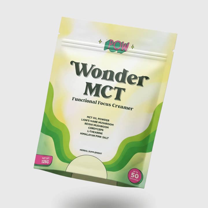 Wonder MCT – Functional MCT Creamer w Mushrooms & Adaptogens for wholesale by Pow
