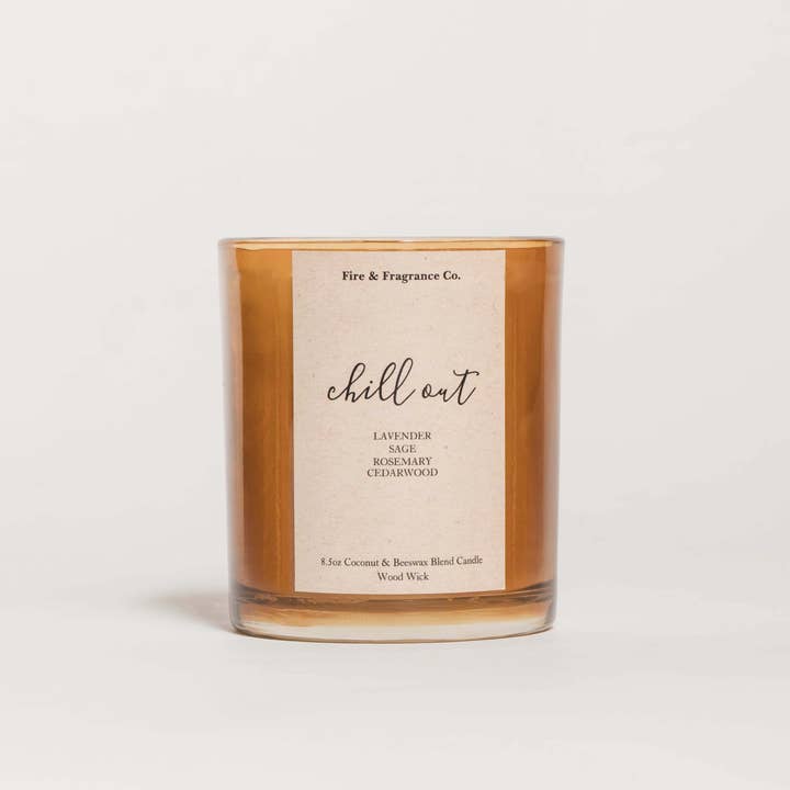 Chill-Out ljus - 8,5 oz för wholesale av Fire & Fragrance Co.