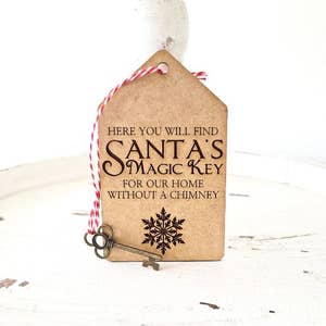  Santa's Magic Key for House with No Chimney Ornament, Christmas  Ornament, Skeleton Key Santa Key, Santa Claus Decoration, Santas Key, Keys,  Ornaments, Enchanted, Clause, Decorations, Christmas Eve : Home & Kitchen
