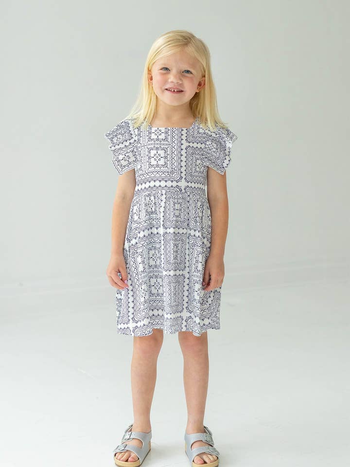 Coastal Cutie Dress for wholesale by mabel + honey