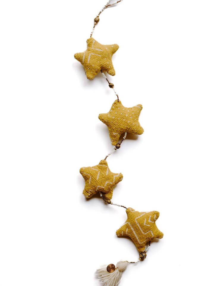 Mud Cloth Star Mobile para venta al por mayor de Grain of Rice Project