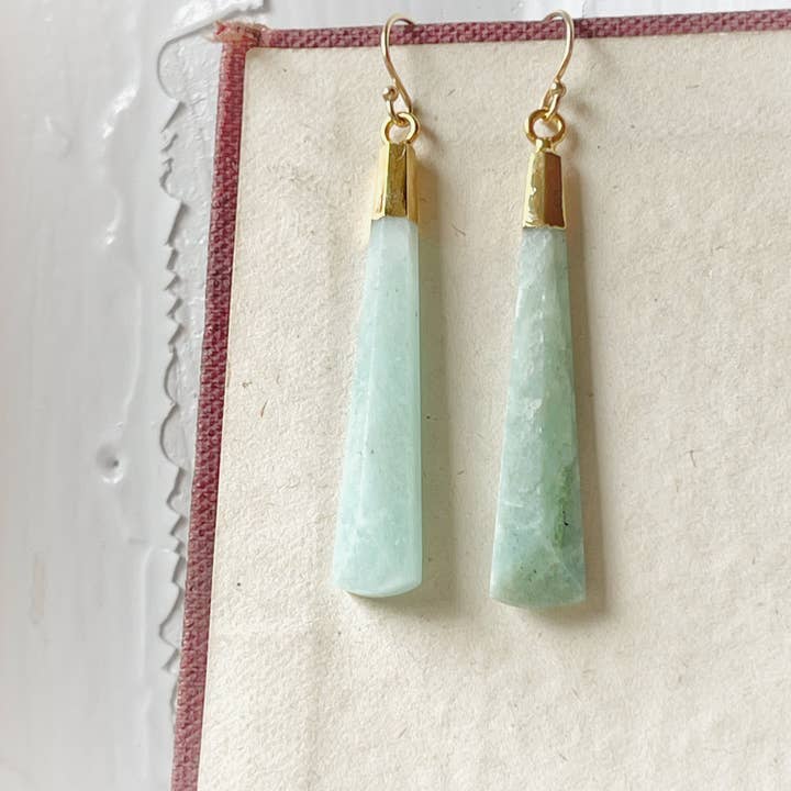 Rage Gems & Jewelry – wholesale Hängande örhängen – Amazonite Drop örhängen0