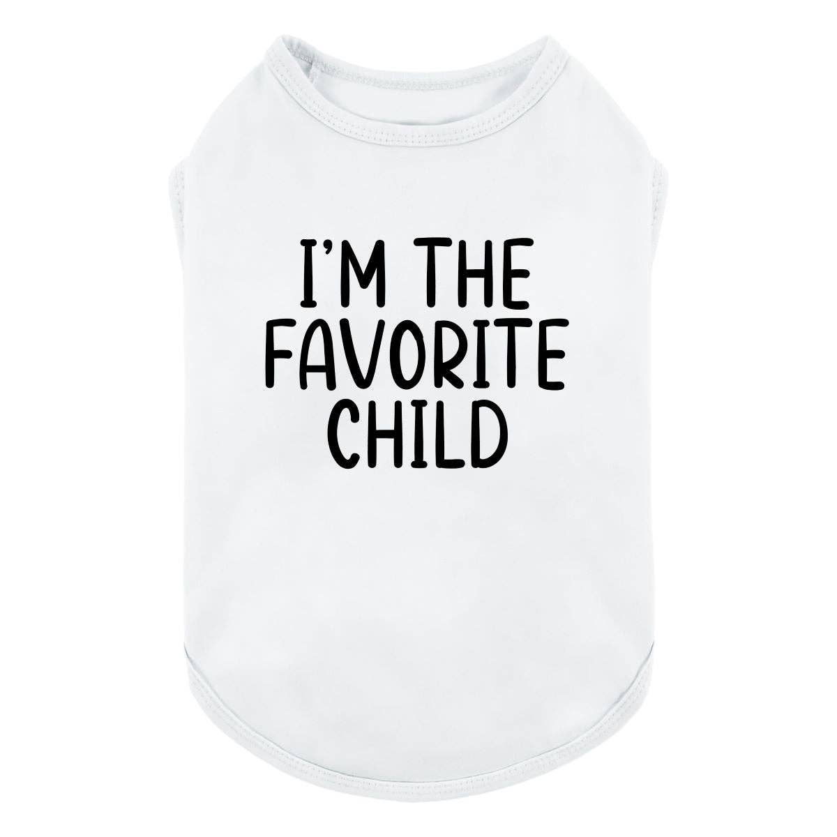 Fitwarm - Vente Chemise – chien - Chemise pour chien I'm the Favorite Child6