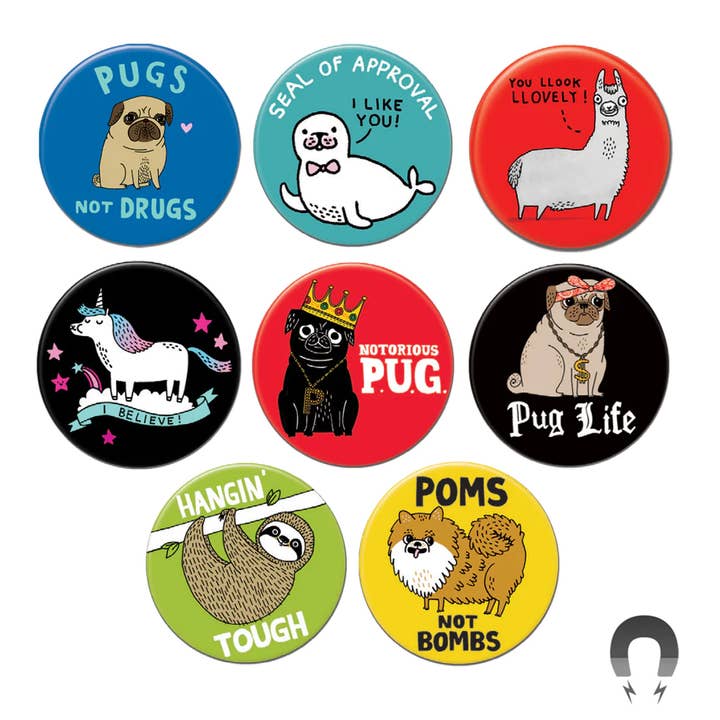 Incognito - Wholesale Magnet - Funny Animals Big Magnet Bundle