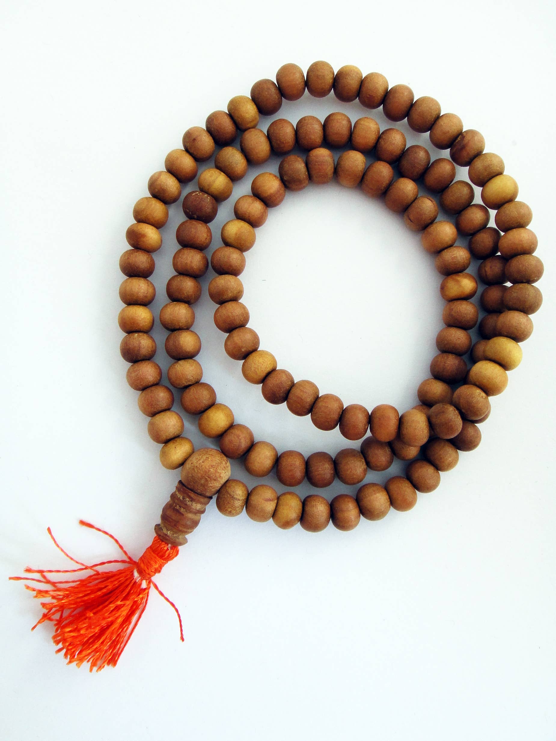 Tika - Wholesale Prayer Beads Necklace - Sandalwood Mala1